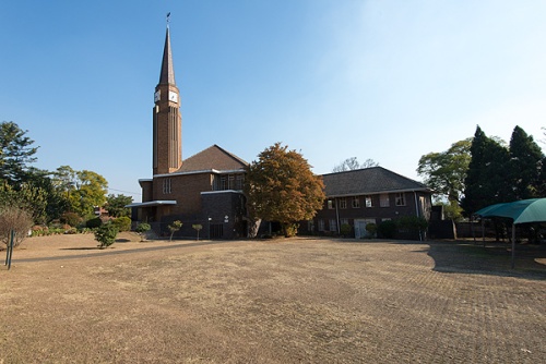 The Dutch Reformed Church building in Pelham, Pietermaritzburg.